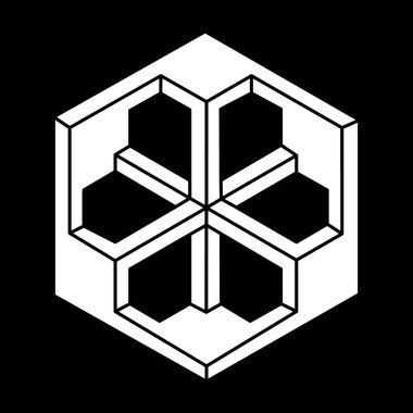 Optik illüzyon şekilleri. Optik sanat objesi. İmkansız rakamlar. Kutsal geometri. 