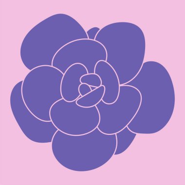 El yapımı sulu bitki. Modern duvar kağıdı. Şablon. Çizim çizimi vektör illüstrasyonu. Logo. 