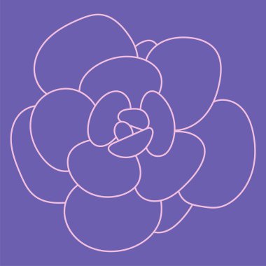 Lezzetli bir logo. Tasarım elementi. Modern desen.