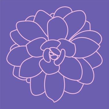 Güzel desen. El yapımı sulu bitki çok perili arka planda izole edilmiş. Vektör modern çizim. Logo Tasarımı. 