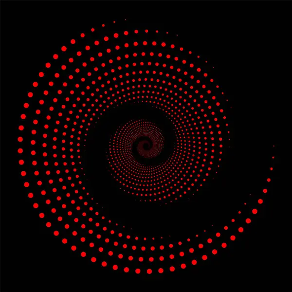 Optik yanılsama. Soyut tek renkli arkaplan. Optik sanat duvar kağıdı. Arkaplanda spiral noktalar tasarla. 