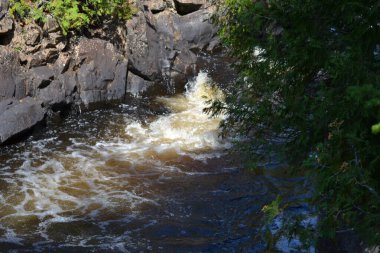 Doncaster nehri Sainte-Adele, Quebec, Kanada