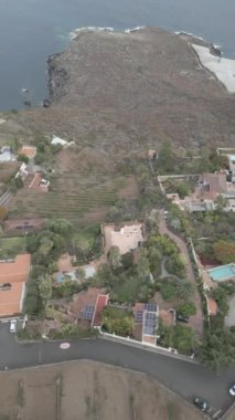 Kuzey Batı Tenerife, Atlantik Okyanusu 'ndaki Kanarya adası. Yüksek kalite 4k görüntü