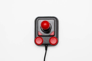 Retro oyun joystick denetleyici izole edildi 