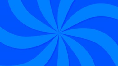 Mavi ve Mavi renkli arkaplan, anime arkaplan, 4k animasyon