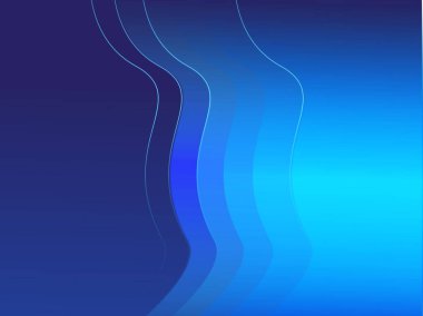 mavi ve siyah soyut arkaplan vektör çizimi