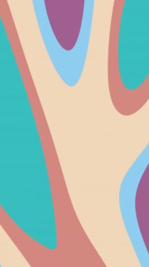 Pastelcoli çocuklar tasarım projeleri ve arka planlar için soyut duvar kağıdı şekilleri. Modern markalaşma, sosyal medya paylaşımları, web sitesi afişleri ve dijital sanat için ideal.