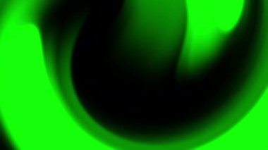 Soyut duvar kağıdı siyah yeşil, parlak yeşil girdaplar koyu yeşile harmanlanmış, dinamik ve göz alıcı bir tasarım yaratıyor arka planlar veya modern sanat projeleri için uygun..