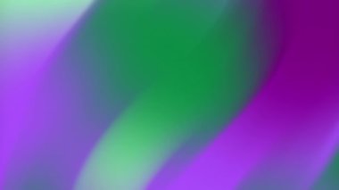 Yeşil, mor ve açık yeşil harmanlanmış pürüzsüz, soyut arka planlar, doğal temalı tasarımlar, dijital sanat, web sitesi arkaplanları ve konsept çizimleri için uygun.
