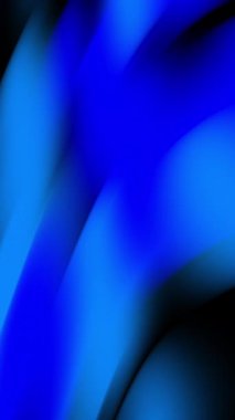 Gradyan arkaplan için soyut mavi ve siyah eğriler. Modern tasarım projeleri, teknik sunumlar ve web düzeni için uygundur.