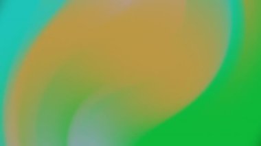 Yeşil, mavi ve altın sarısı kıvrımlı soyut bir arka plan. Tasarım projeleri, baskılar, duvar kağıtları ve yaratıcı sunumlar için uygundur