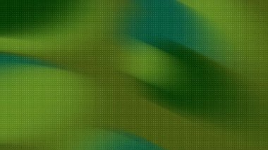 Beyaz noktalı yeşil ve mavi soyut arkaplan, grafik tasarım projeleri, sunumlar, web sitesi arkaplanları ve sanatsal kreasyonlar için uygun