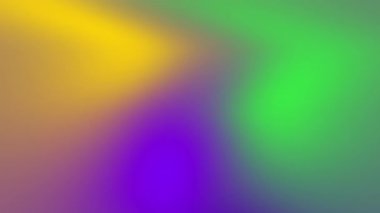 Mardi Gras parti dekorasyonları canlı tasarımlar, bahar temaları, karnaval, festival, sanatsal projeler ve renkli arkaplanlar için uygun sarı, yeşil ve mor arka plan bulanıklaştırıldı.