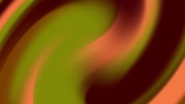 Özgün yeşil, turuncu ve kahverengi girdaplar arka planlar, tasarımlar, ambalajlama, markalaşma, tekstil ve doğal temalı baskılar için mükemmel..