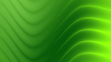 Modern web tasarımı, dijital sanat projeleri, sunumlar, broşürler ve çevresel temalar için eğri çizgilere sahip yeşil soyut arkaplan.