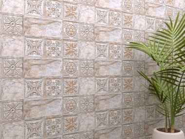 Arka plan için doğal desenli altın mermerden detaylı bir yapı. Yüksek Çözünürlük. Modelleme. 3B Hazırlama