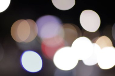 Işığın kırılması. Bulanık efekt güzel bir bokeh yaratır.