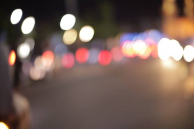 Işığın kırılması. Bulanık efekt güzel bir bokeh yaratır.