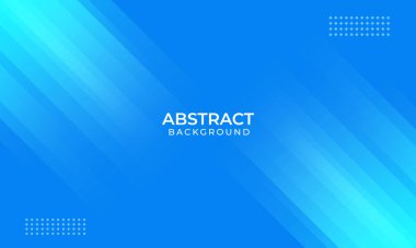 Vektör Mavi Soyut Arkaplan Tasarım Şablonu