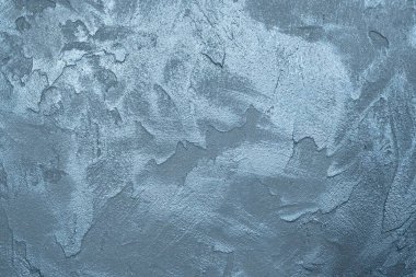 metin için alanı olan grunge arkaplanı. Antrasit ve mavi dekoratif alçılı beton duvar dokusu. Soyut arkaplan