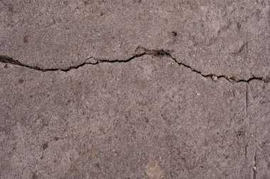 Çatlak beton duvar çatlakları, arka plan dokusu