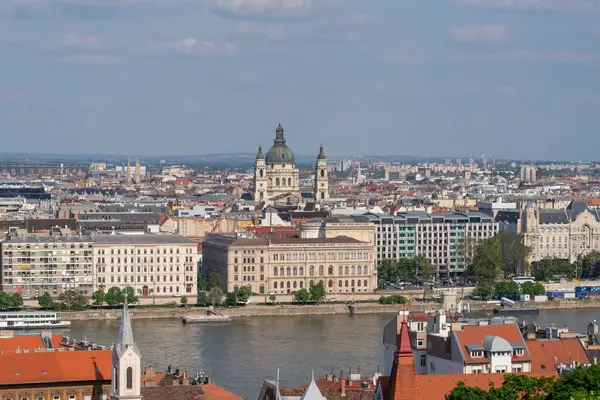Budapeşte seti manzarası, Istvan Bazilikası. Şehir manzarası.