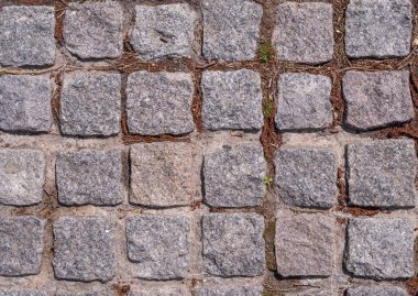 Paving Taşları 'nın Kapalı Çekimi Eski Şehir Şablonu