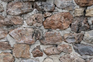 Eski Sert Taş Duvar dokusu Mimari Tasarım İçin Doğal Masonluk Arkaplanı