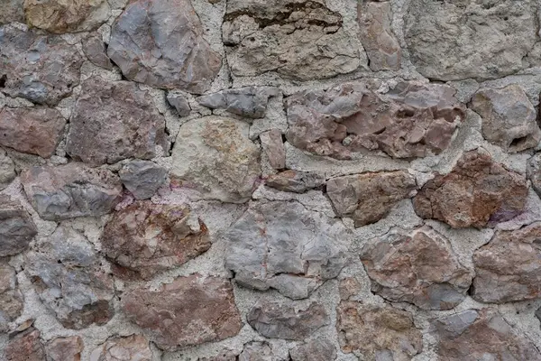 Eski Sert Taş Duvar dokusu Mimari Tasarım İçin Doğal Masonluk Arkaplanı