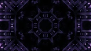 Şaşırtıcı Soyut Kaleydoskop Arkaplanı: Sanatsal Tasarımlar için Renklerin ve Şekillerin Dinamik Harmanlanması