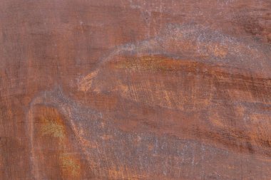 Grunge paslı turuncu kahverengi metal korse çelik taş arka plan dokusu. Paslı demir levha dokusu arka planı