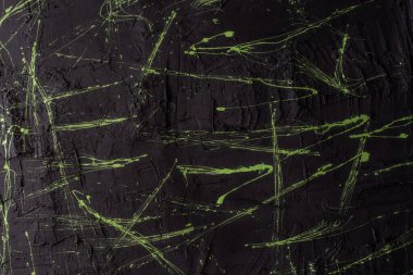 Kara tahta - mermer dokulu karatahta arkaplan. Renkli soyut desenli siyah arkaplan