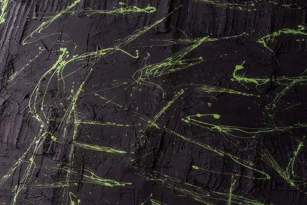 Kara tahta - mermer dokulu karatahta arkaplan. Renkli soyut desenli siyah arkaplan