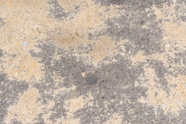Gri çimento. Duvar dokusu. Çekici modern ham ve düz olmayan beton duvar yüzeyi