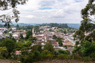Salento Quindio Kolombiya 'nın hava manzarası