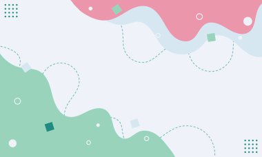 Modern geometrik şekiller soyut tasarım arkaplanı