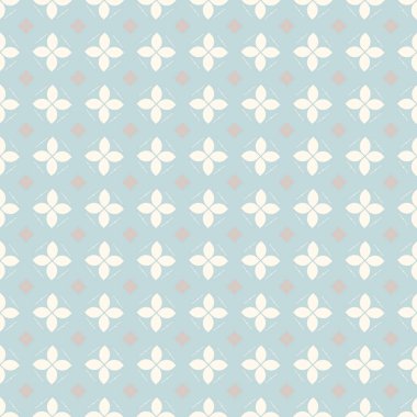 Özel vintage dikişsiz kiremit desen, damaske desen arkaplan