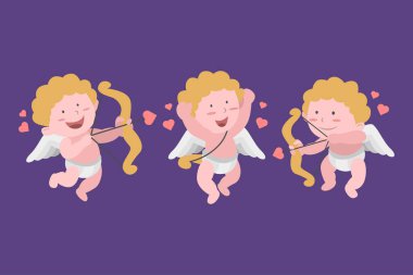 Aşk Tanrısı Aşk İllüstrasyonu