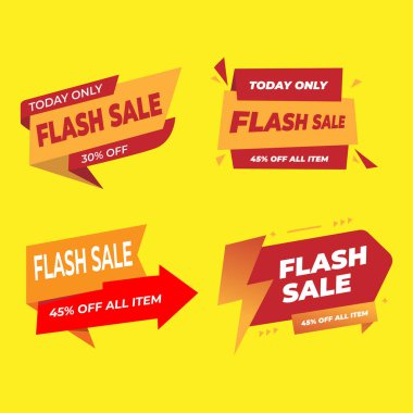 Eye-Catching Flash Sale Design for Instant Promotion clipart