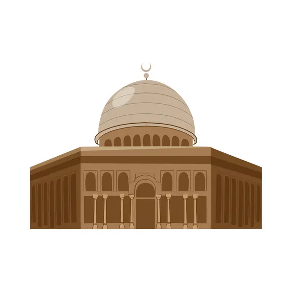 stock vector Intricate Mosque Vector Design for Islamic Artwork