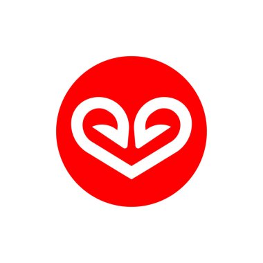 Romantik Markalaşma ve Tasarım İçin Aşk Logosu