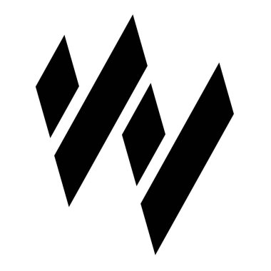 Kurumsal ve Yaratıcı Markalar İçin Kanatlı W Logosu