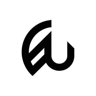 Soyut AB Amblem Tasarım Şablonu