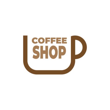 Modern İçecek Markaları İçin Moda Kupa Logosu