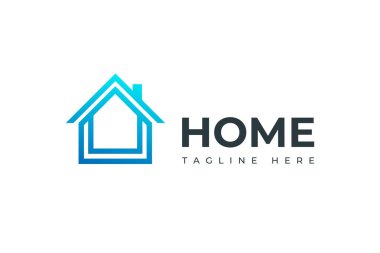 Zarif Ev Logosu Tasarımı Şablonu