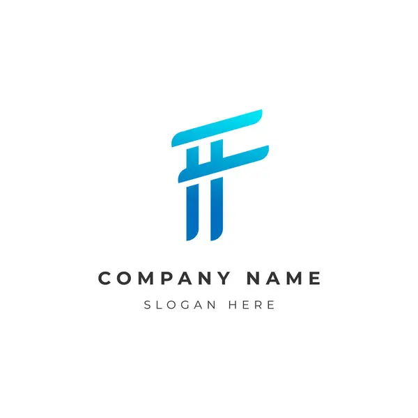 stock vector F Letter Logo Template for Modern Branding