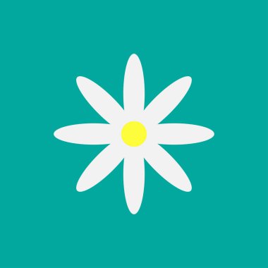 Yaratıcı Tasarım için Çiçek Vektörü İllüstrasyonu