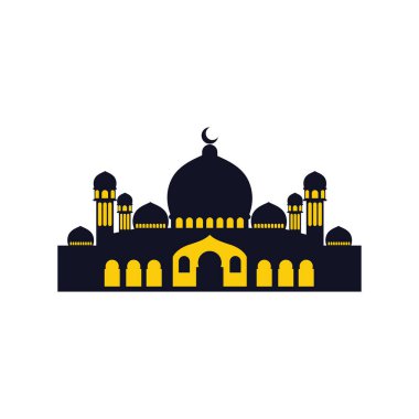 Huzurlu Günbatımına Karşı Cami Silueti