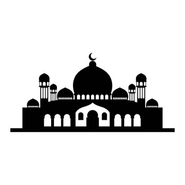 Huzurlu Günbatımına Karşı Cami Silueti