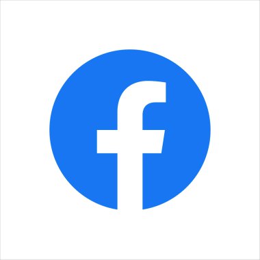 Sosyal Medya Bağlantısı için Facebook Logo Simgesi